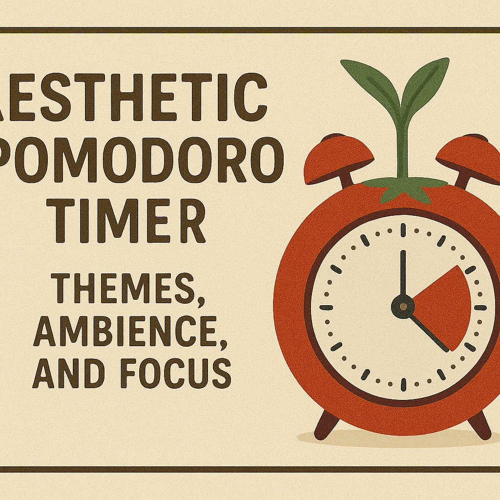 Placeholder header: Aesthetic workspace