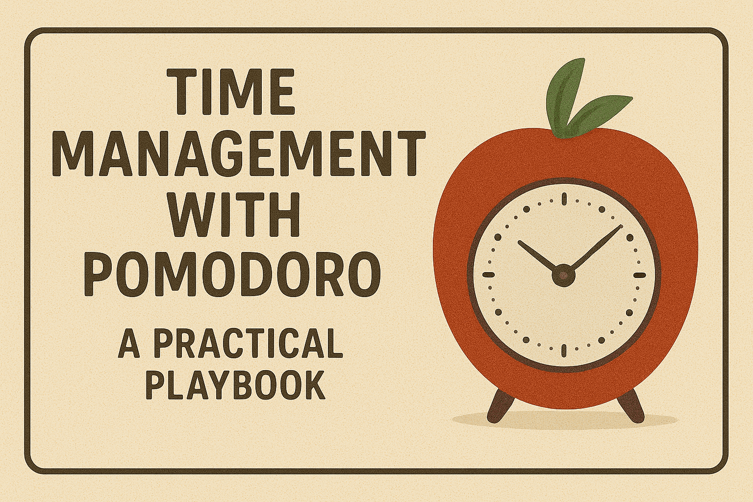 Placeholder header: Time management planning