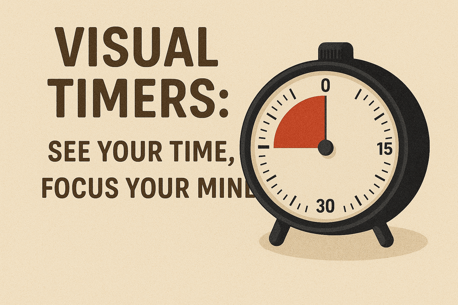 Placeholder header: Visual countdown